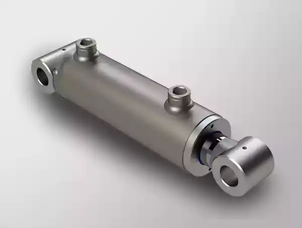 Doppelwirkende Hydraulikzylinder