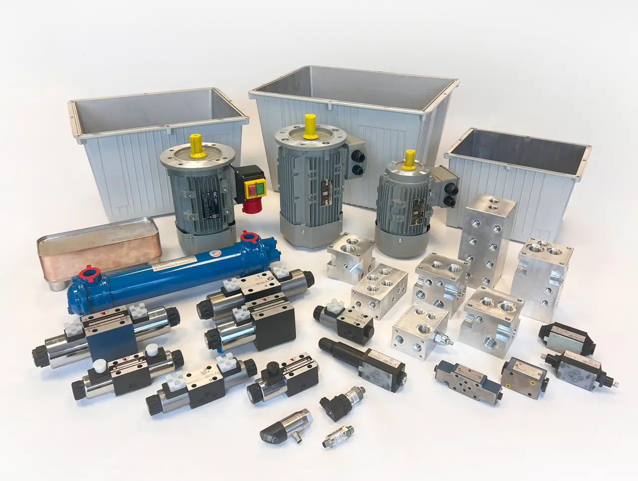 Komponenten für Hydraulikaggregate