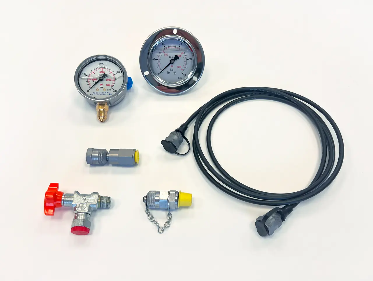 Hydraulikkomponenten Messtechnik